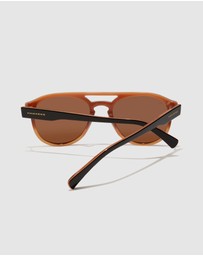 Hawkers Co - HAWKERS - Polarized Black Brown DIVER Sunglasses for Men and Women UV400