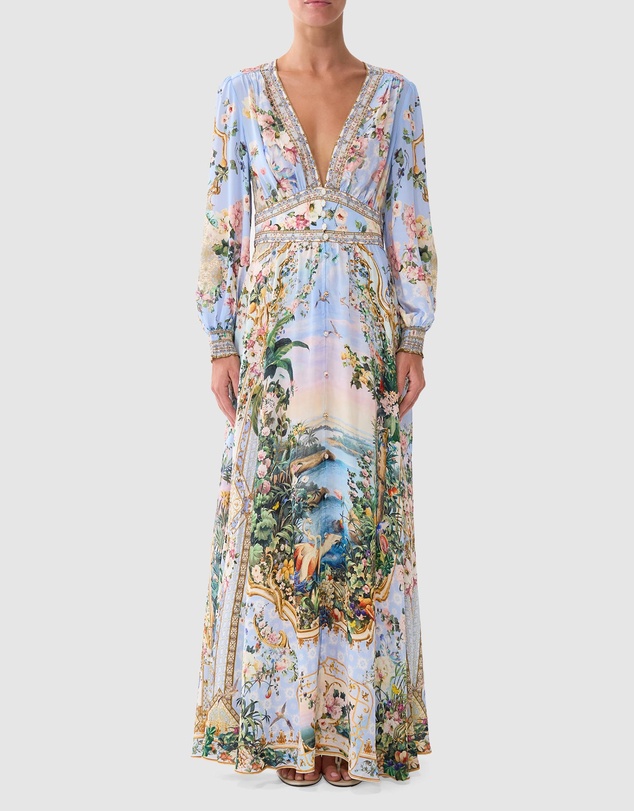 Camilla - Button Dress With Shaped Waistband