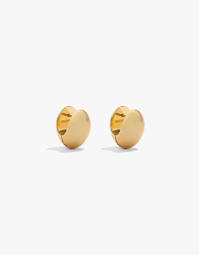 Country Road - Oval Huggie Earring