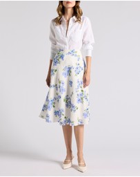 David Lawrence - Jacinda Linen Skirt