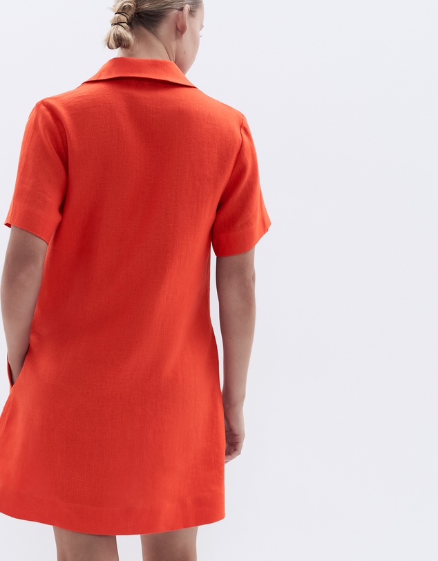 UNISON - Collared Linen Dress