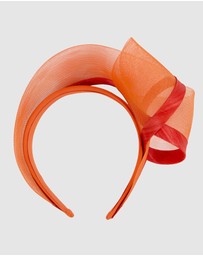 Fillies Collection - Orange Headband Fascinator
