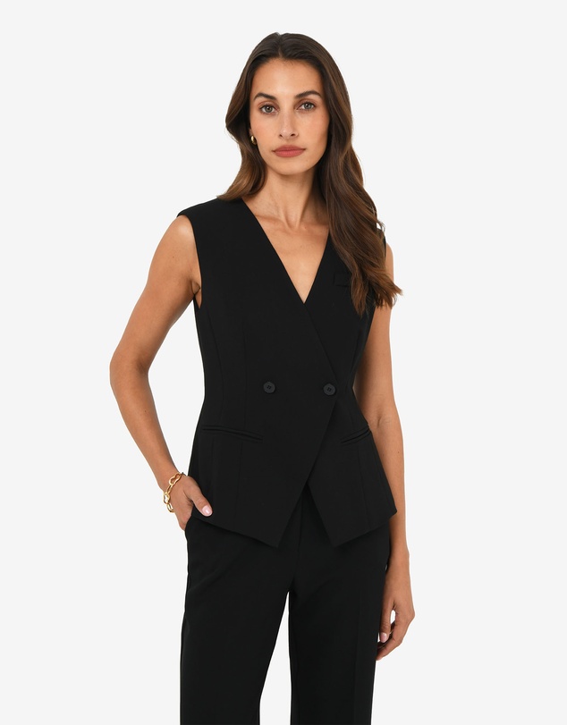 Forcast - Nikki Collarless Vest