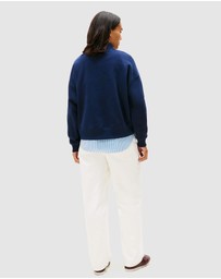 Tommy Hilfiger - High Neck Fleece Sweatshirt