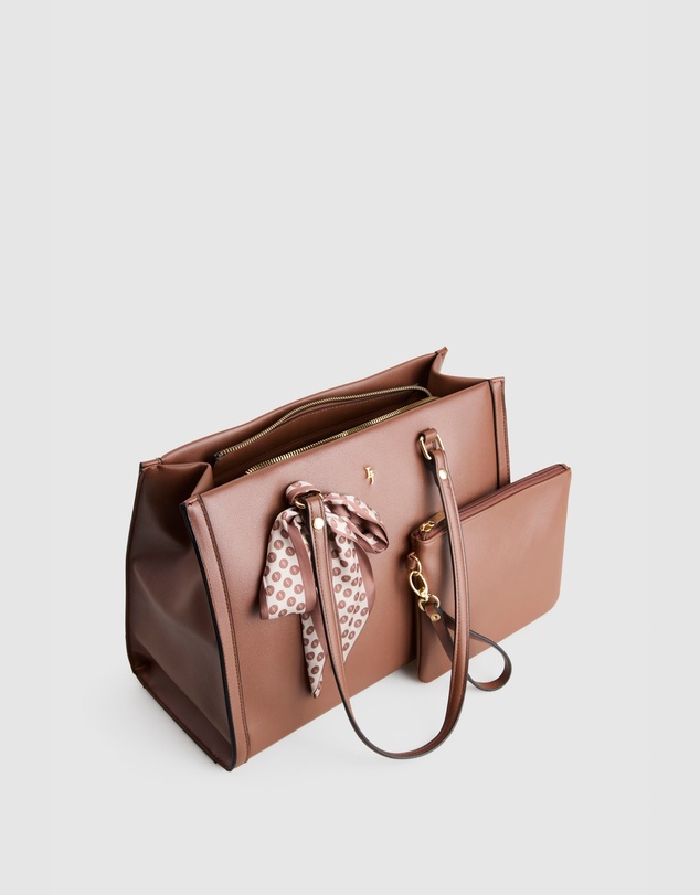 Laura Jones - Scarf Work Tote Bag
