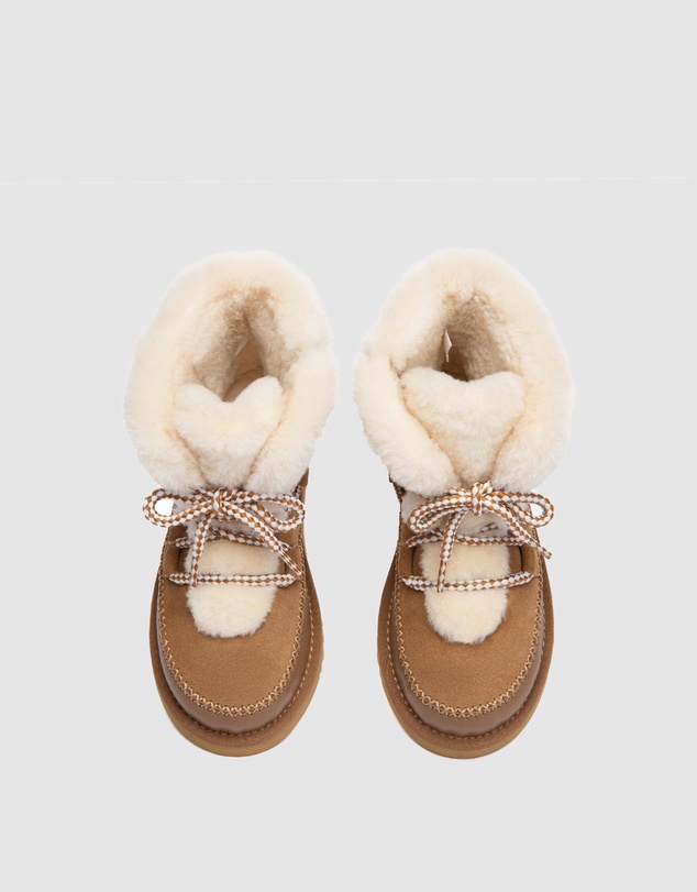 EVERAU - Australian Shepherd Ugg Elvora Cow Suede Upper UGG Boots