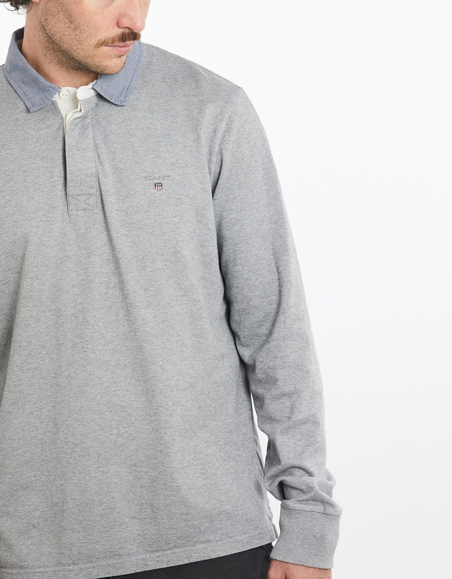 Vintage by The Real Deal - Pre Loved - Vintage Gant Long Sleeve Polo Shirt