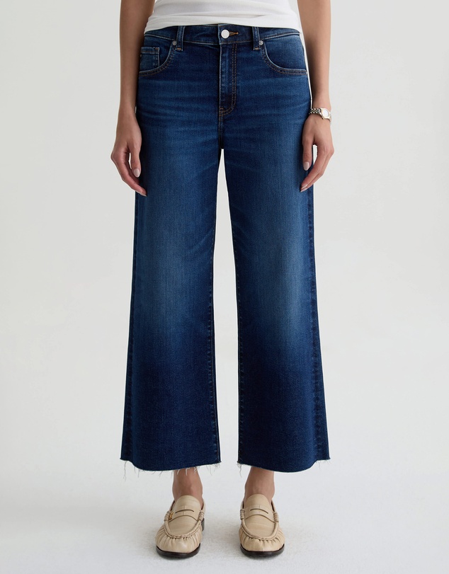 AG Adriano Goldschmied - Saige Wide Leg Crop Jeans