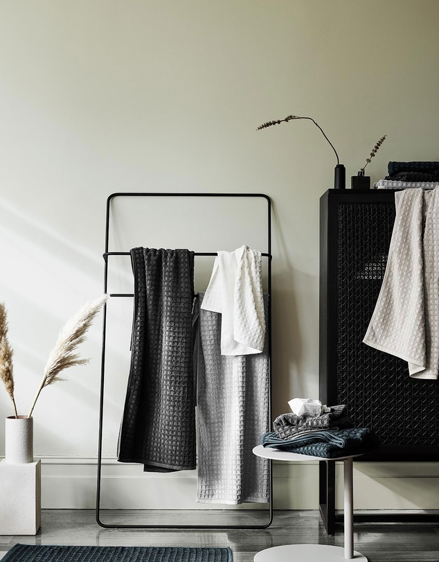 Aura Home - Waffle Bath Towel Set