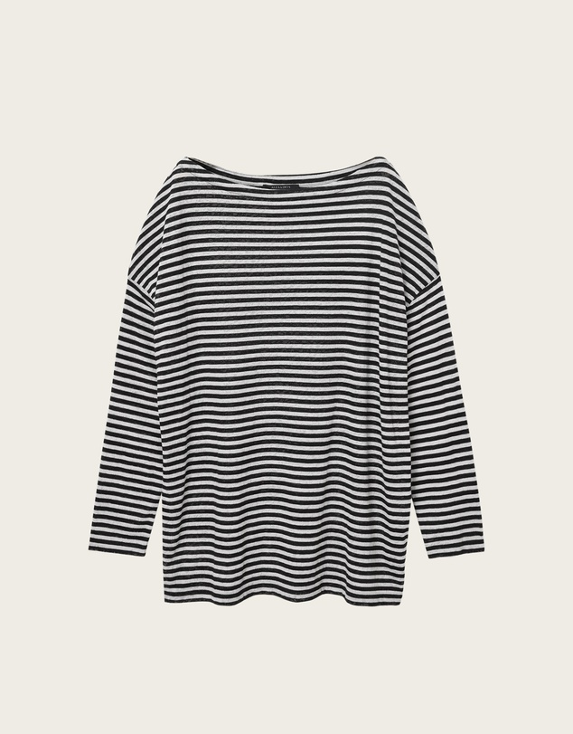 AllSaints - Rita Stripe Tee