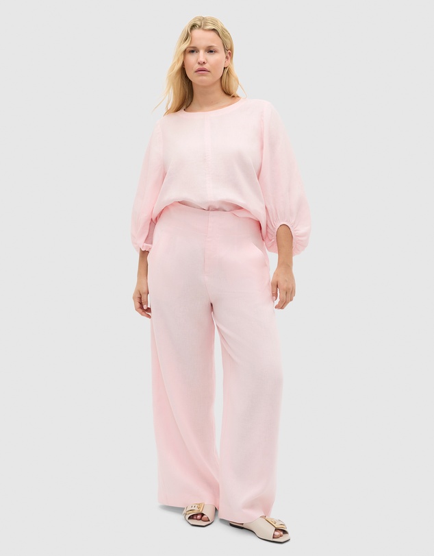 Seed Heritage - Core Linen Waisted Pant