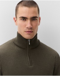 UNISON - Half Zip Knit