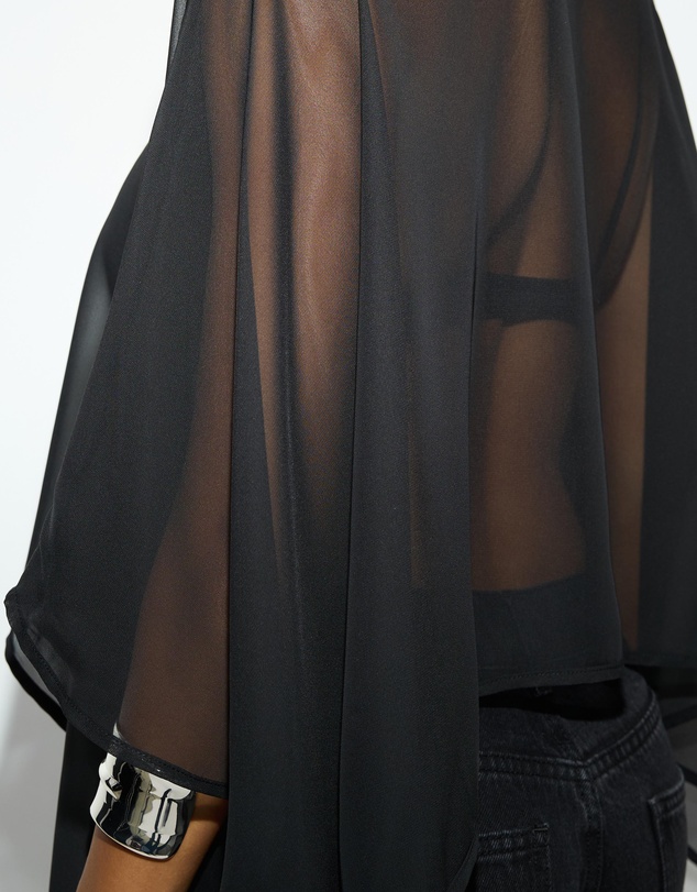 Dazie - Ava Chiffon Cape