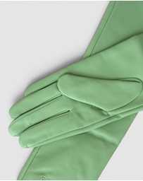 High Heel Jungle - Milana Opera-Length Leather Gloves