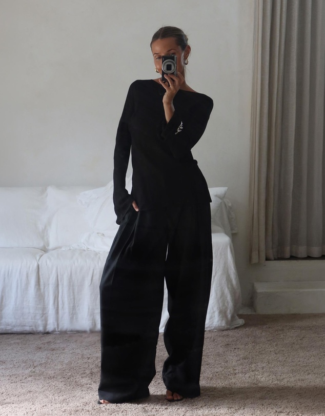 Minima Esenciales - Bria Barrel Leg Suit Pants