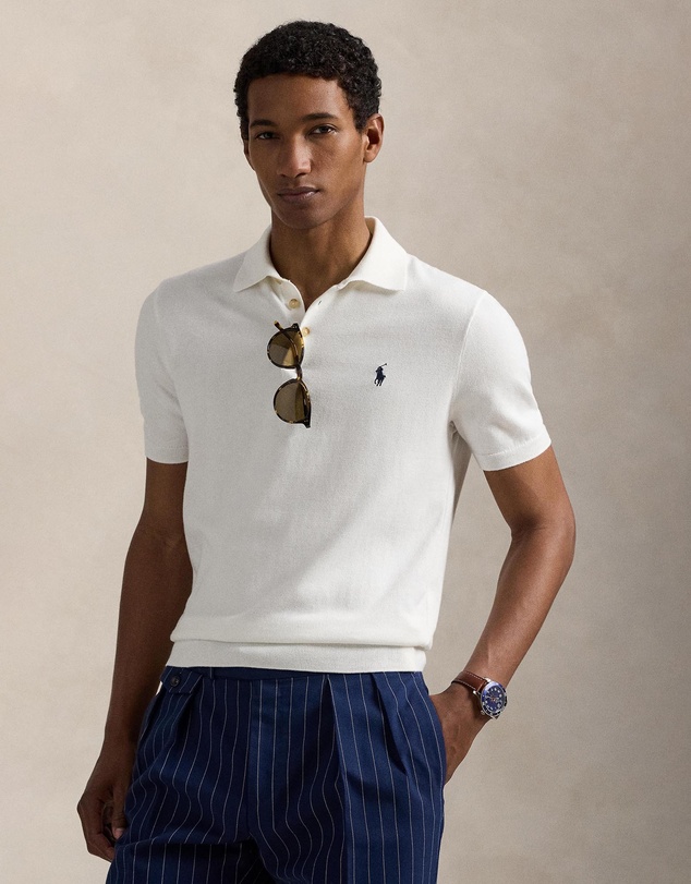 Polo Ralph Lauren - Cotton Polo-Collar Sweater