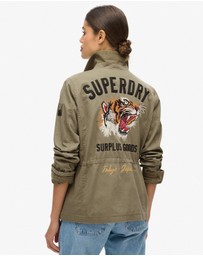 Superdry - Embroidered M65 Military Jacket