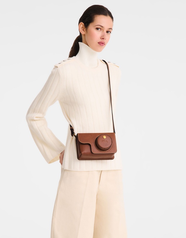 Longchamp - Épure Leather Camera Bag - XS