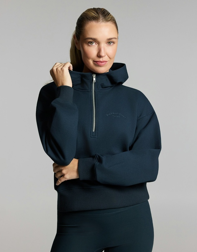 Rockwear - Plush Fleece Half Zip Hoodie