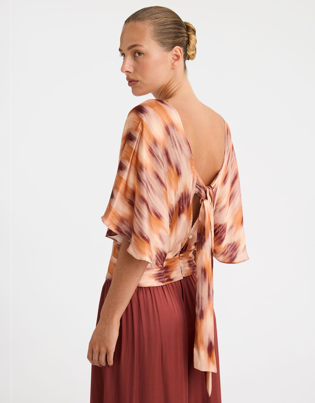 Morrison - Dahlia Butterfly Top
