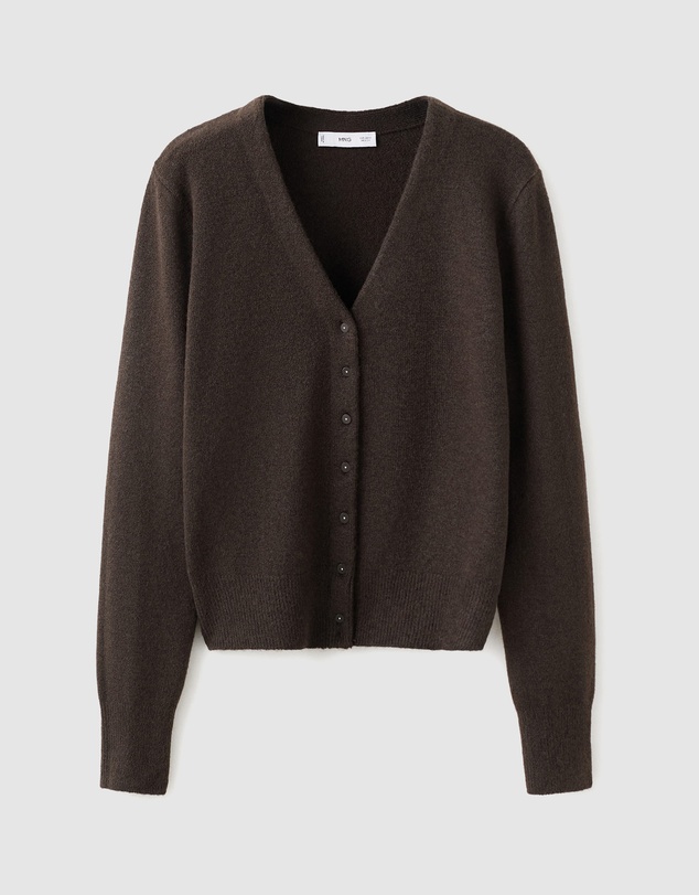M.N.G - V-Neck Knitted Cardigan