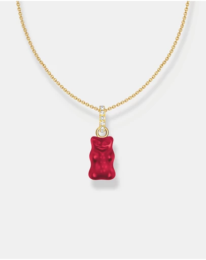 THOMAS SABO - HARIBO Strawberry Red Bear Necklace