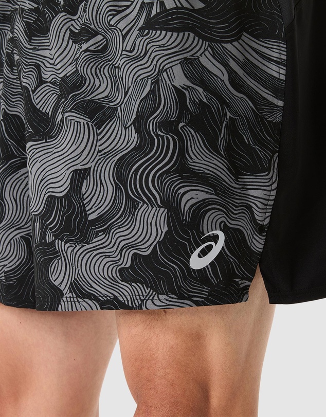 ASICS - Fujitrail All Over Print 5 Inch Short - Men's