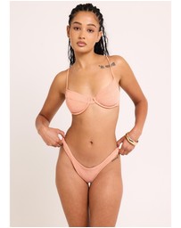 Insight - Lurex Cheeky Bikini Set