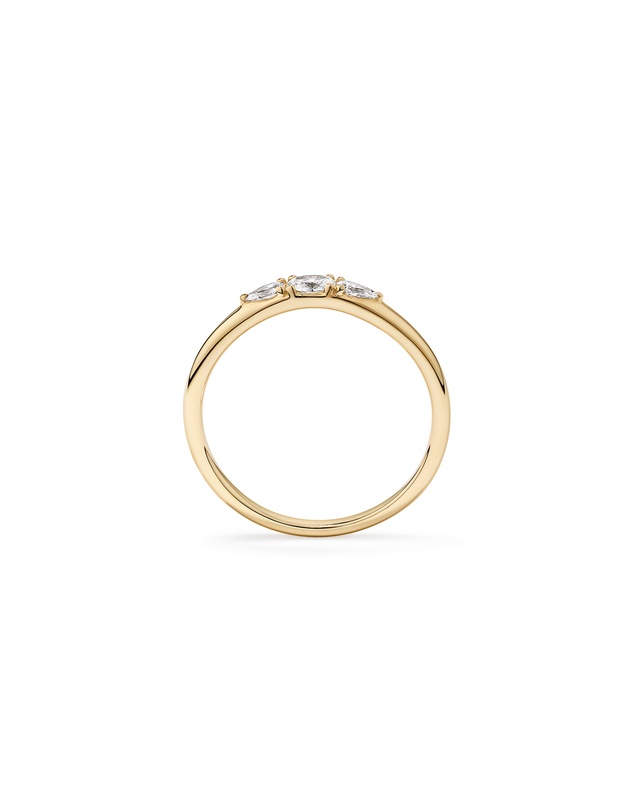 Michael Hill - 0.18TW Lab Diamond Stacker Ring in 10kt Gold