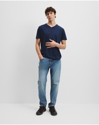 Country Road - Pima Cotton V-neck T-shirt