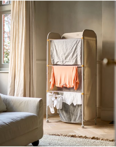 Joseph Joseph - Eclipse™ 3-tier Indoor Drying Rack with Integrated Screen