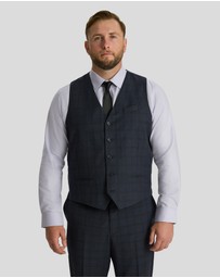 Johnny Bigg - Henry Check Stretch Waistcoat