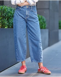 Ceres Life - Maggie Tapered Barrel Jean