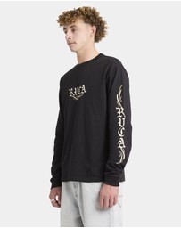 RVCA - Mens Retract Long Sleeve T-Shirt