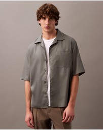 Calvin Klein - Cotton Gauze Relaxed Button-Down Shirt