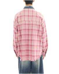 THE TALES - Utility Flannel And Denim Shirt