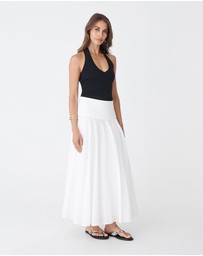 Forcast - Chantell Halter Knit Top