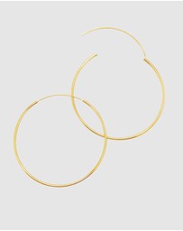 Ichu - Fine Gold Hoops