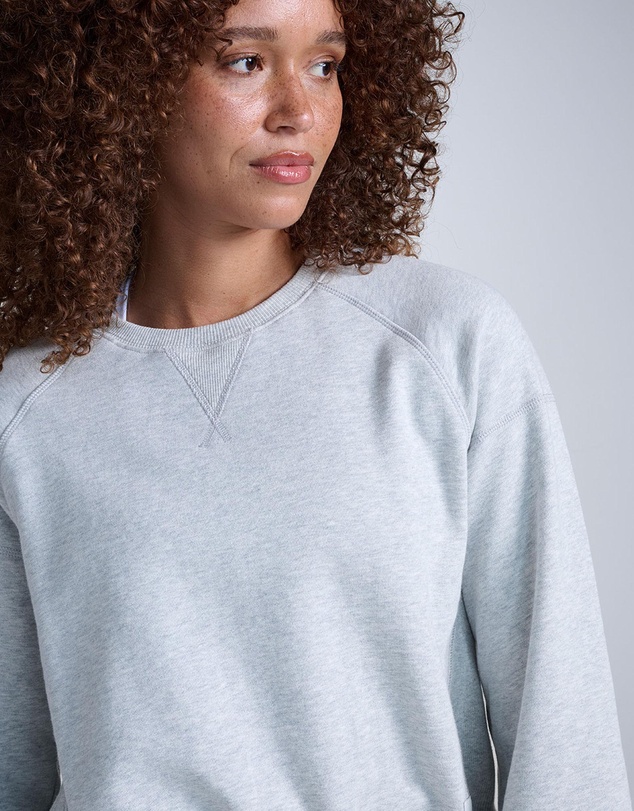 2XU - EZ Organic Cotton Ribbed Crew Sweat