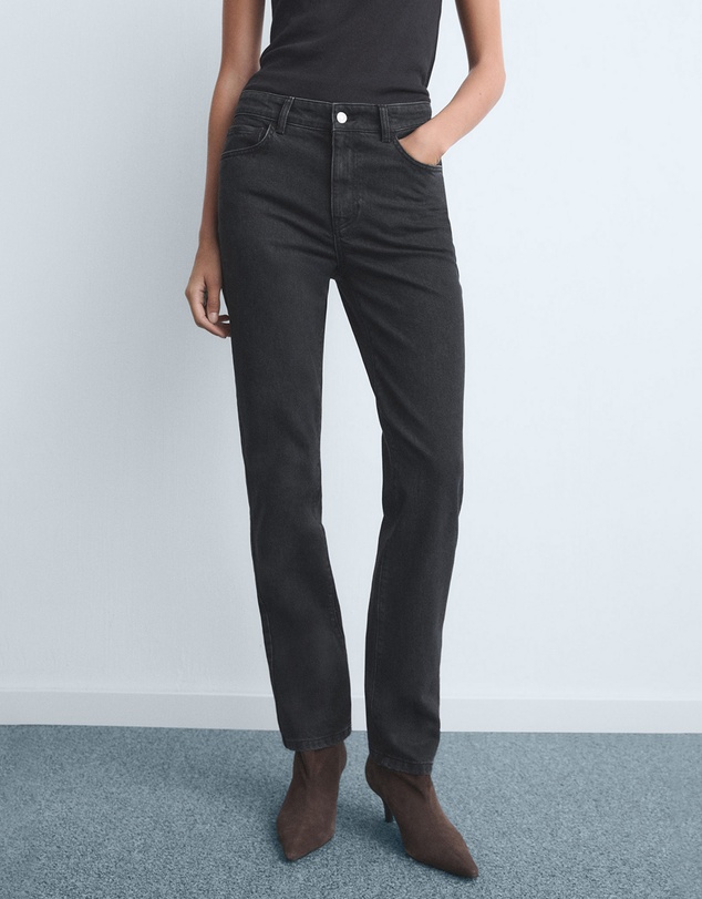 M.N.G - Slim-Fit High-Waist Jeans