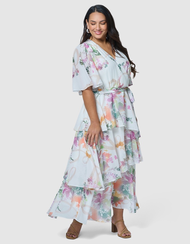 Pink Dusk by Curve Project - Hypnotic Maxi Dress