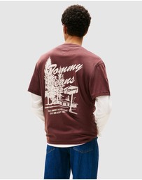 Tommy Jeans - Back Graphic Relaxed Crew Neck T-Shirt