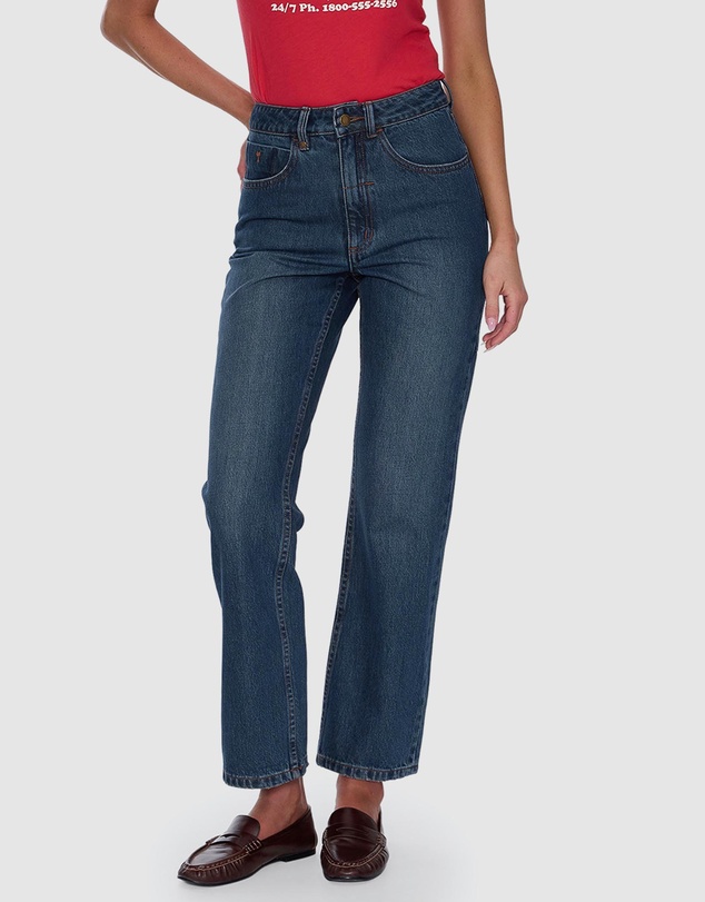Thrills - Stevie High Rise Straight Jeans