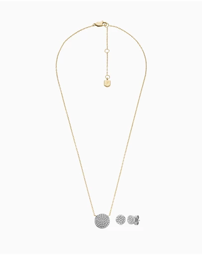 Fossil - Jewelry Two Tone Necklace Set