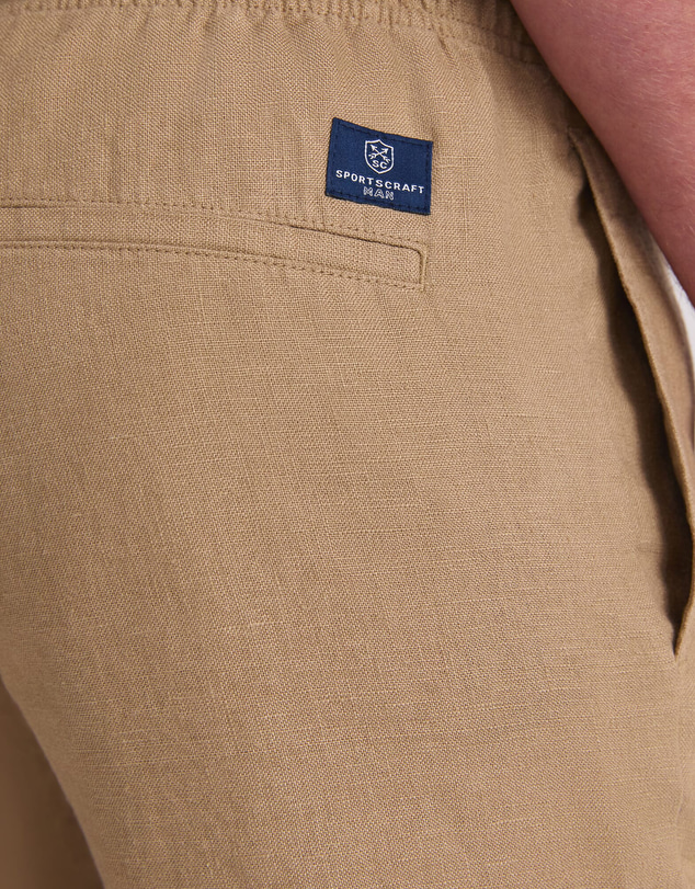 Sportscraft - Caffery Yarn Dyed Linen Short