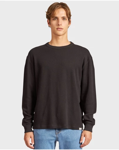 Academy Brand - Perry LS Waffle Crew