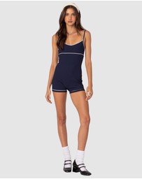 EDIKTED - Zetta Contrast Romper