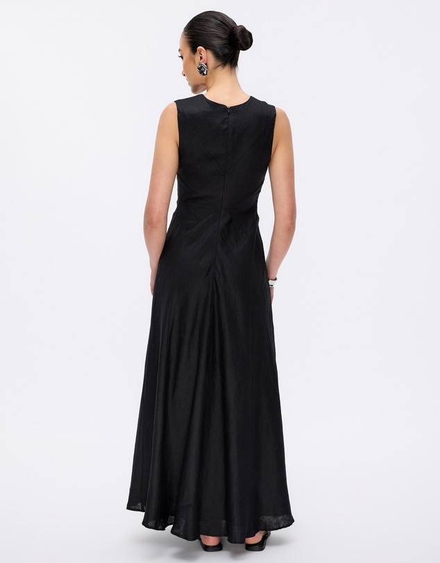 Minima Esenciales - Shiloh Linen Midi Dress