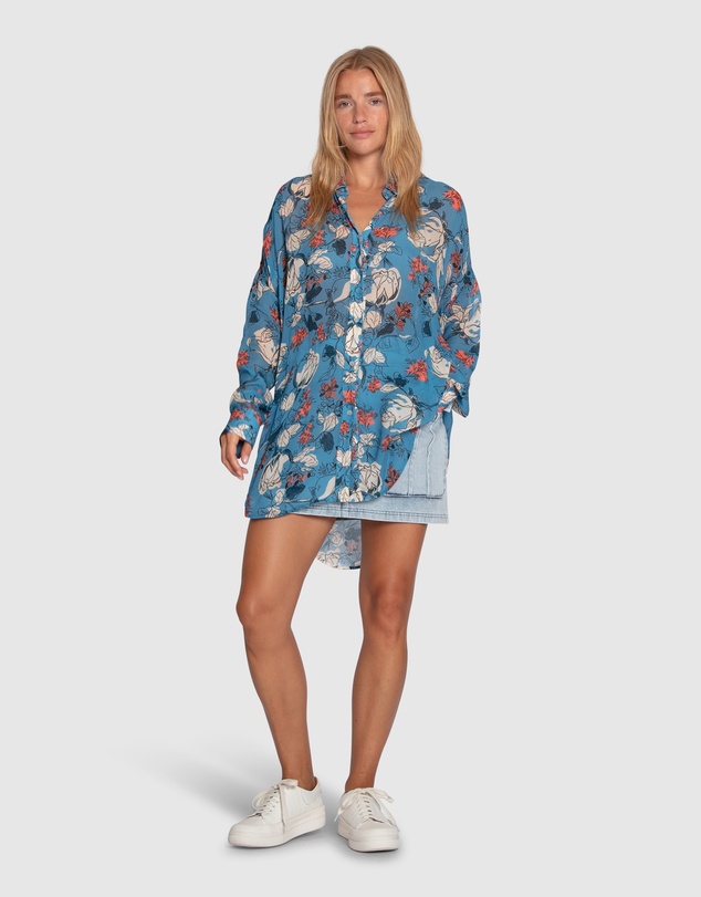 Belle & Bloom - Because You Move Me Oversized Shirt