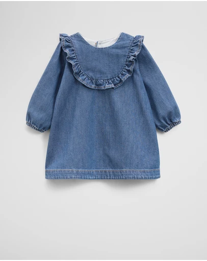 Country Road - Denim Frill Dress